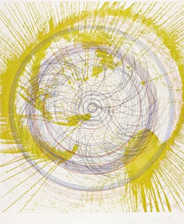 エッチング Hirst - In a Spin, the Action of the World on Things, volume II