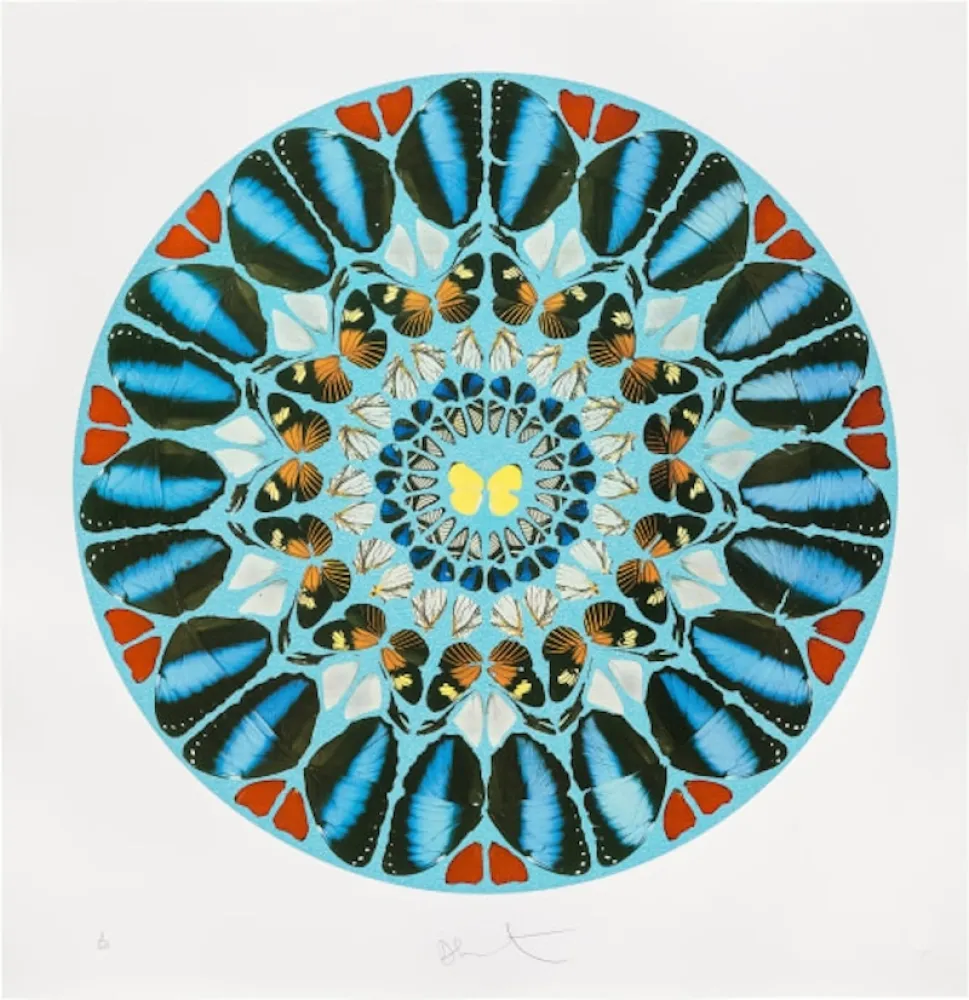 シルクスクリーン Hirst - Psalm: Ad te, Domine, levavi