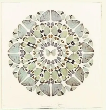 シルクスクリーン Hirst - Psalm Print, Exaudi, Domine (Diamond dust)