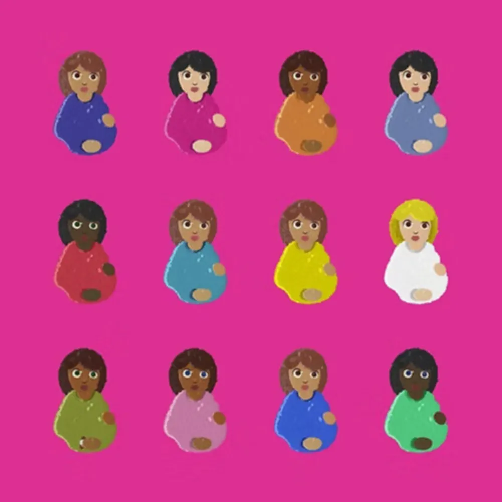 多数の Hirst - Signed Great Expectations Print (Magenta Painting Background)