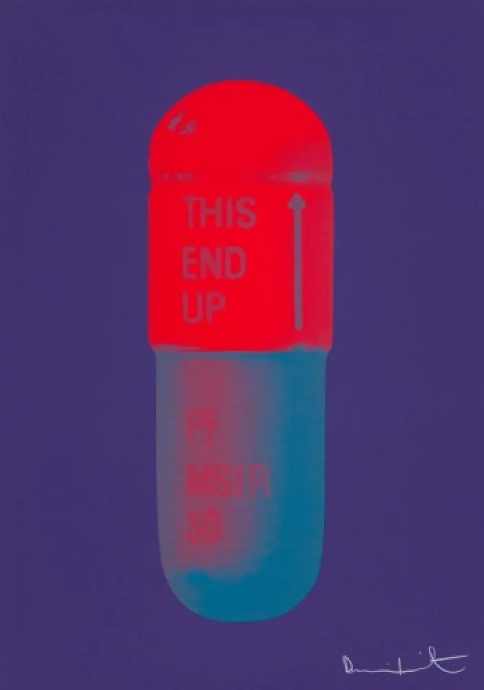 多数の Hirst - The Cure (violet/electric red/powder blue)