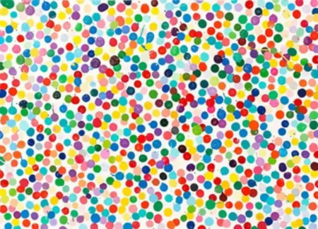 多数の Hirst - The Currency Unique Painting