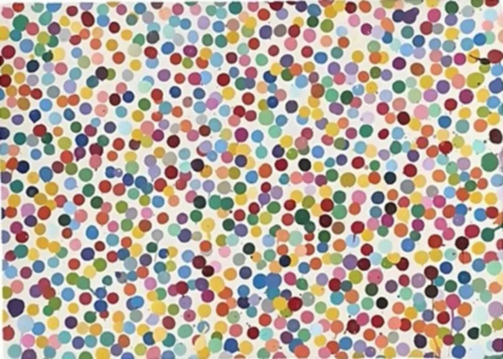 多数の Hirst - The Currency Unique Painting, Better Hold Your Nose