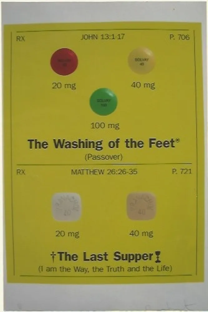 シルクスクリーン Hirst - The Stations of the Cross