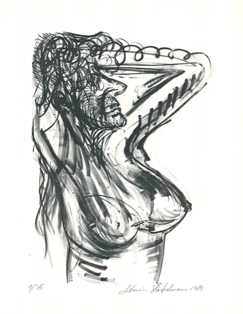 リトグラフ Höckelmann - Alexandra