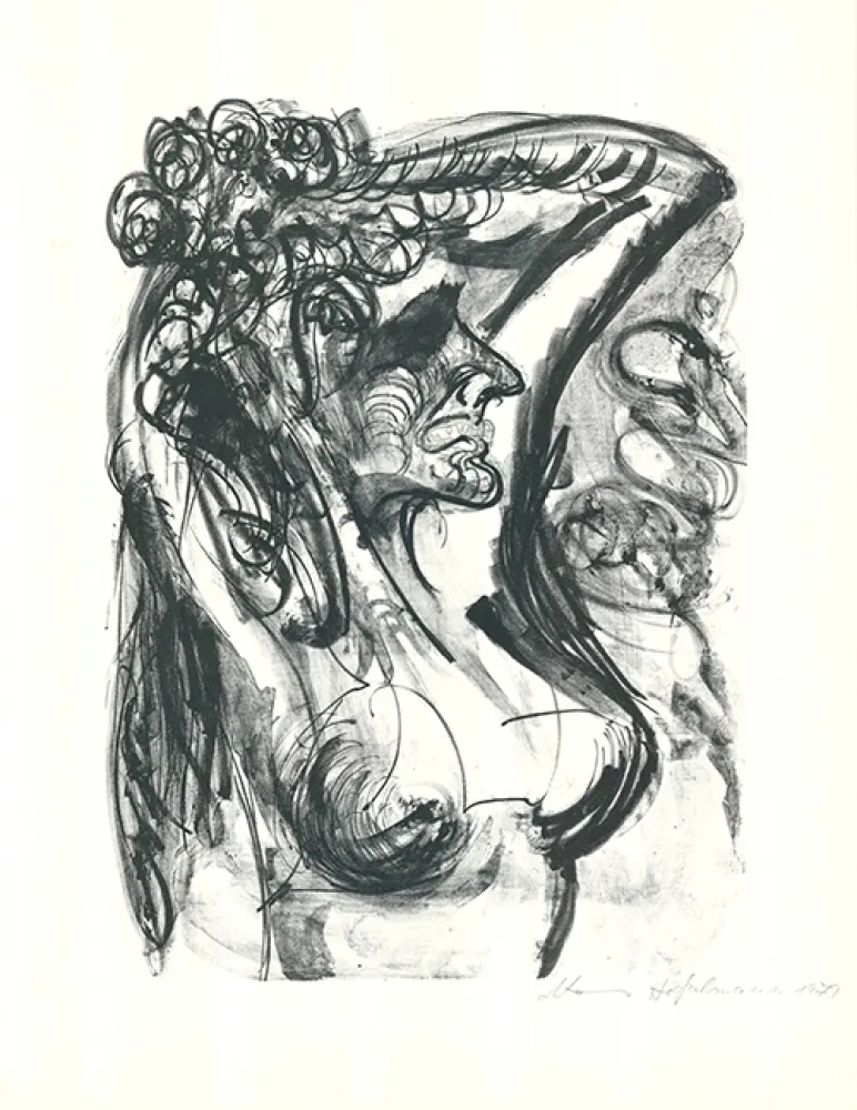 リトグラフ Höckelmann - Alexandra