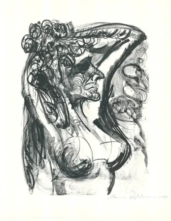 リトグラフ Höckelmann - Alexandra