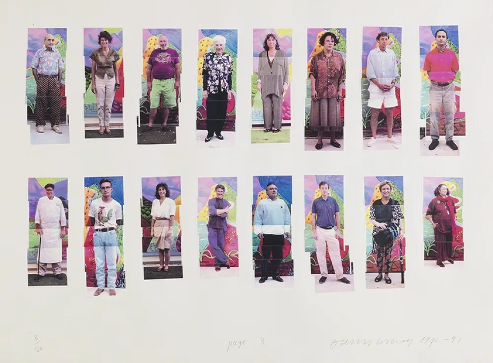 写真 Hockney -  112 L A Visitors - page 3 of Portfolio