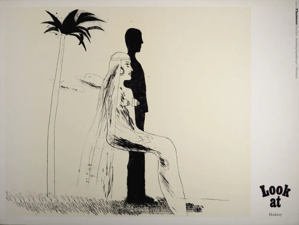 リトグラフ Hockney - (After) Look at Hockney, 1970