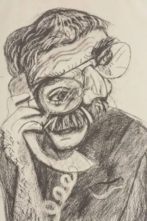 リトグラフ Hockney - An Image of Ken