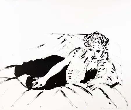 リトグラフ Hockney - Big Celia Print #1