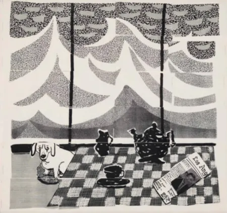 多数の Hockney - Breakfast with Stanley in Malibu