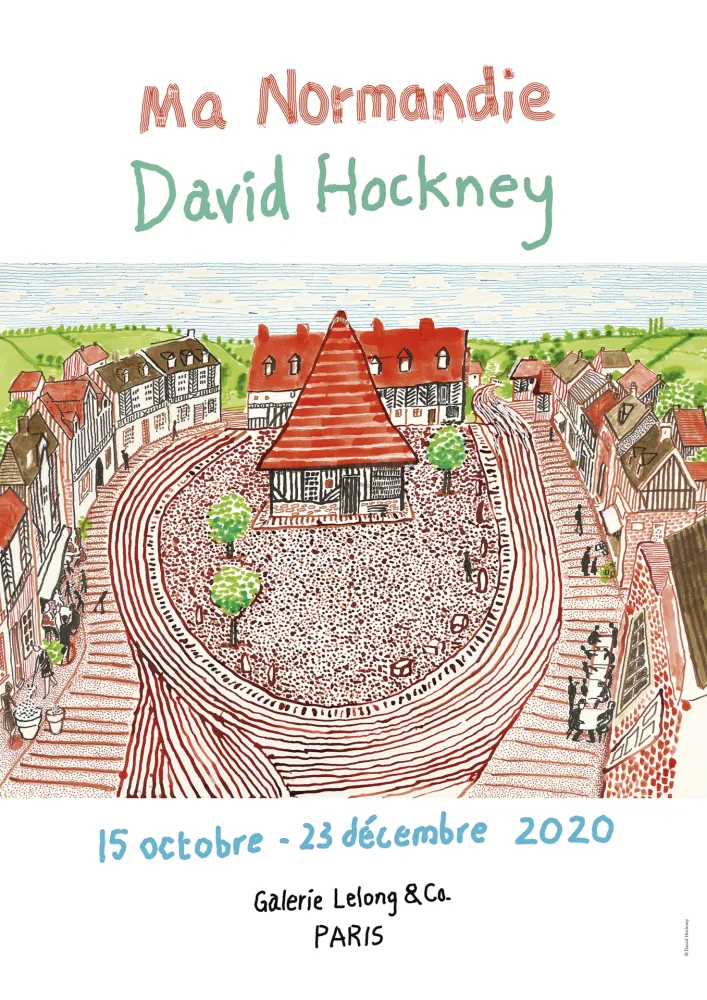 オフセット Hockney - Ma Normandie