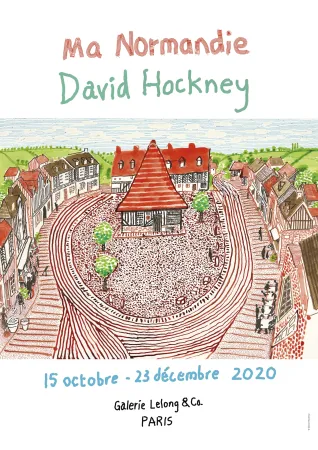 オフセット Hockney - Ma Normandie