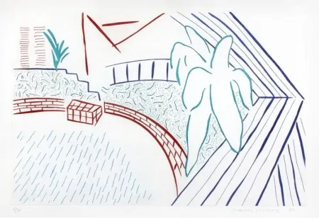 アクチアント Hockney - My pool and terrace