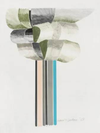 リトグラフ Hockney - Trees