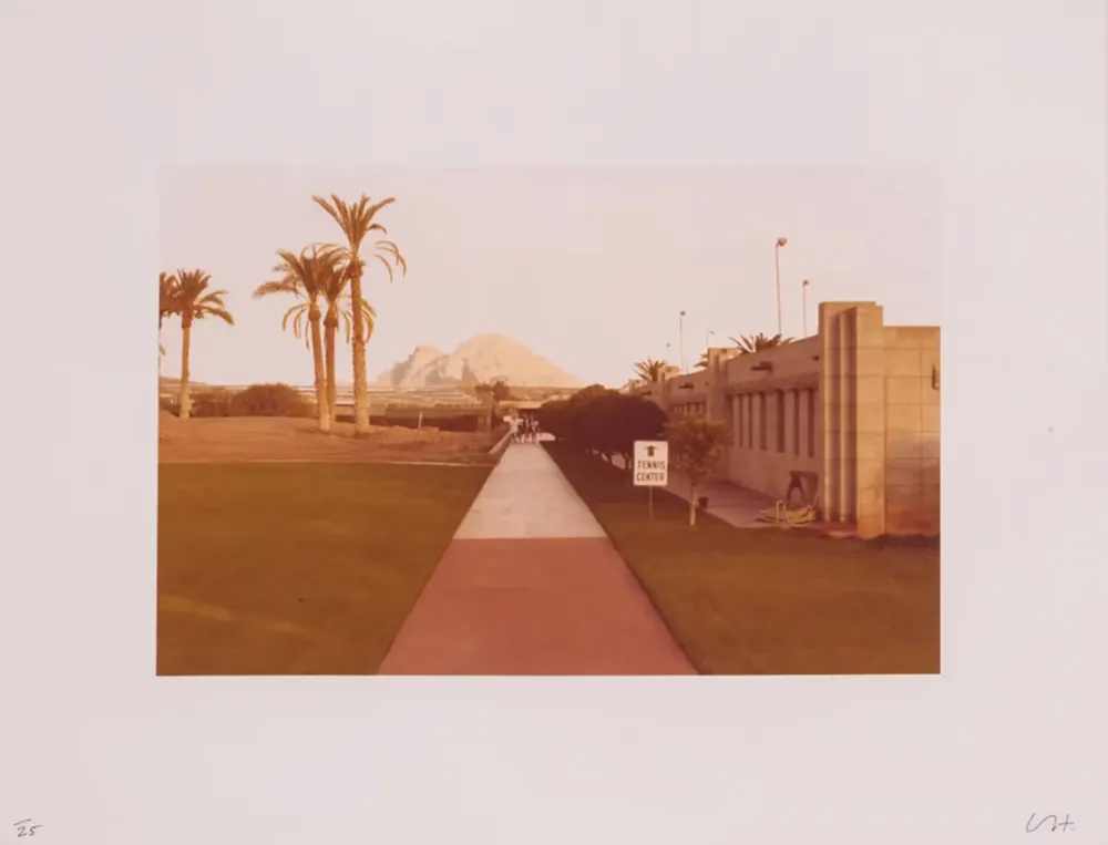 写真 Hockney - Untitled (Tennis Centre)