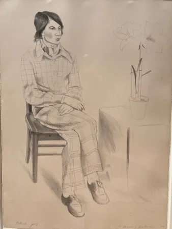 リトグラフ Hockney - Yves Marie