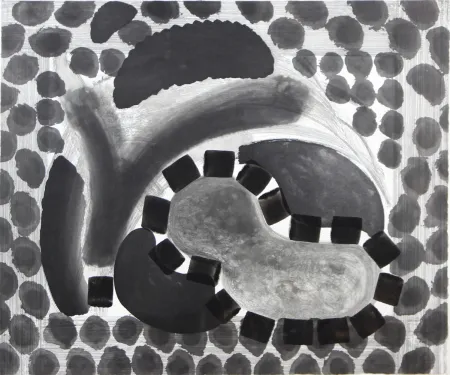 エッチングと　アクチアント Hodgkin - David's Pool at Night