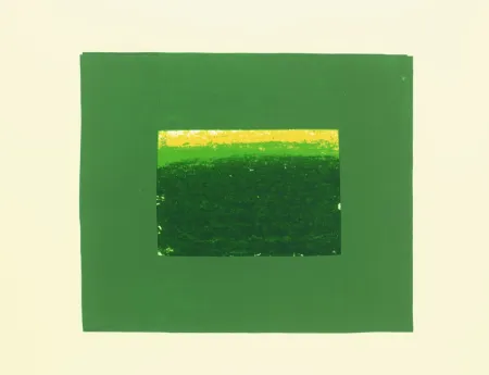 シルクスクリーン Hodgkin - Indian Views - Plate K