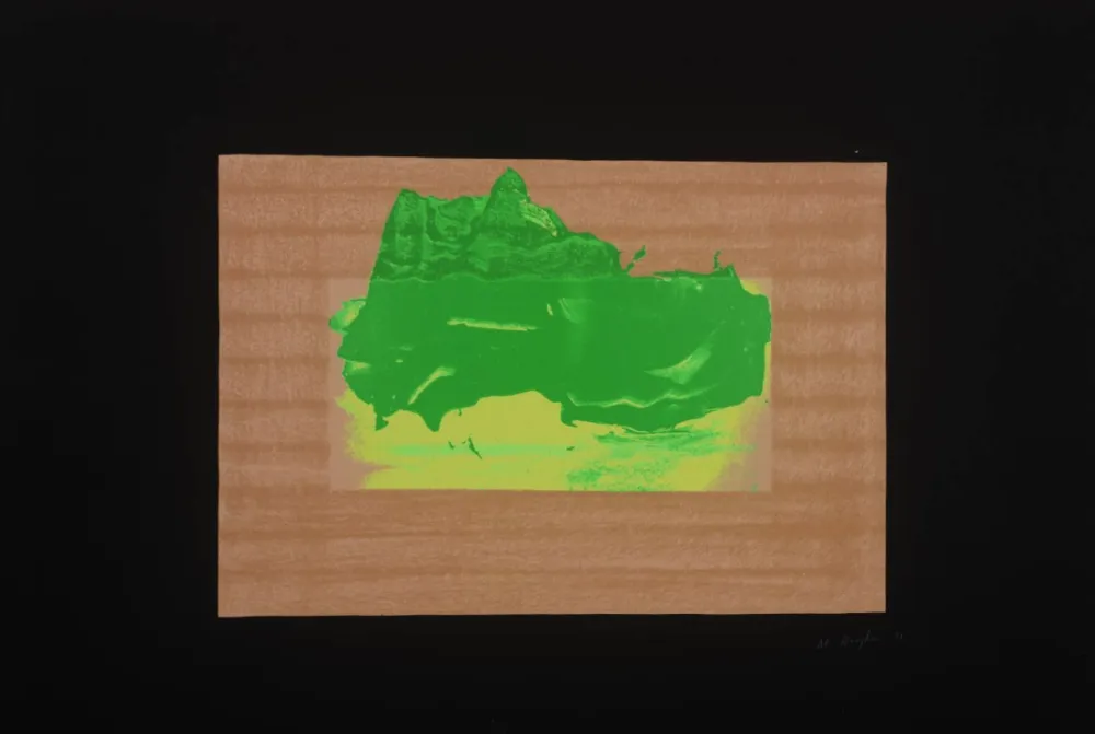 シルクスクリーン Hodgkin - Indian Views Suite – Plate D