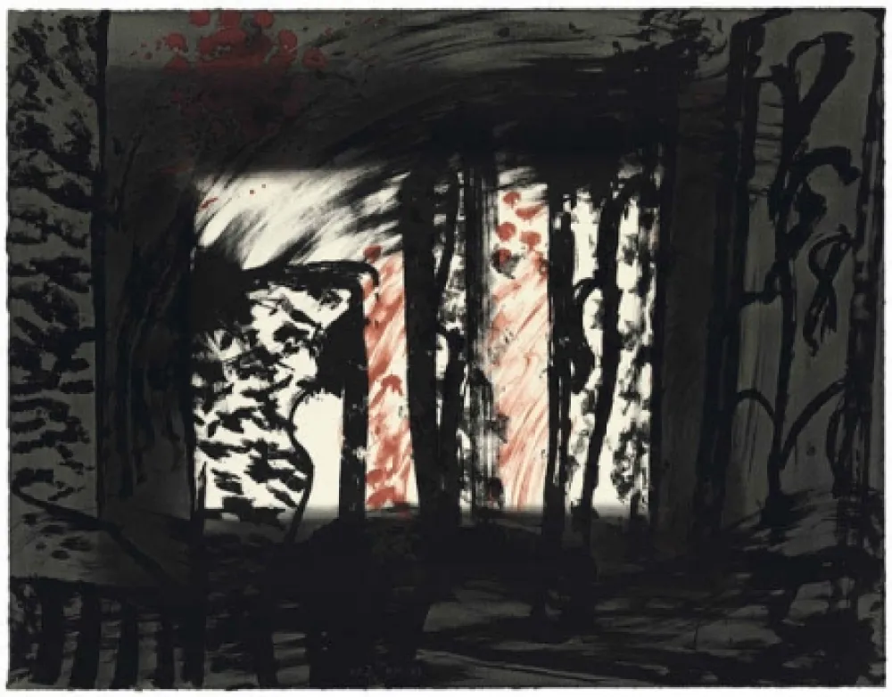 リトグラフ Hodgkin - Sand