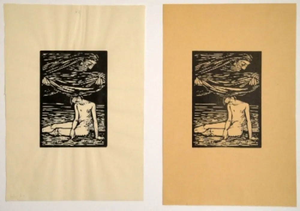 木版 Hofer - Illustrationen zu Hans Reinhart “Der Tag“