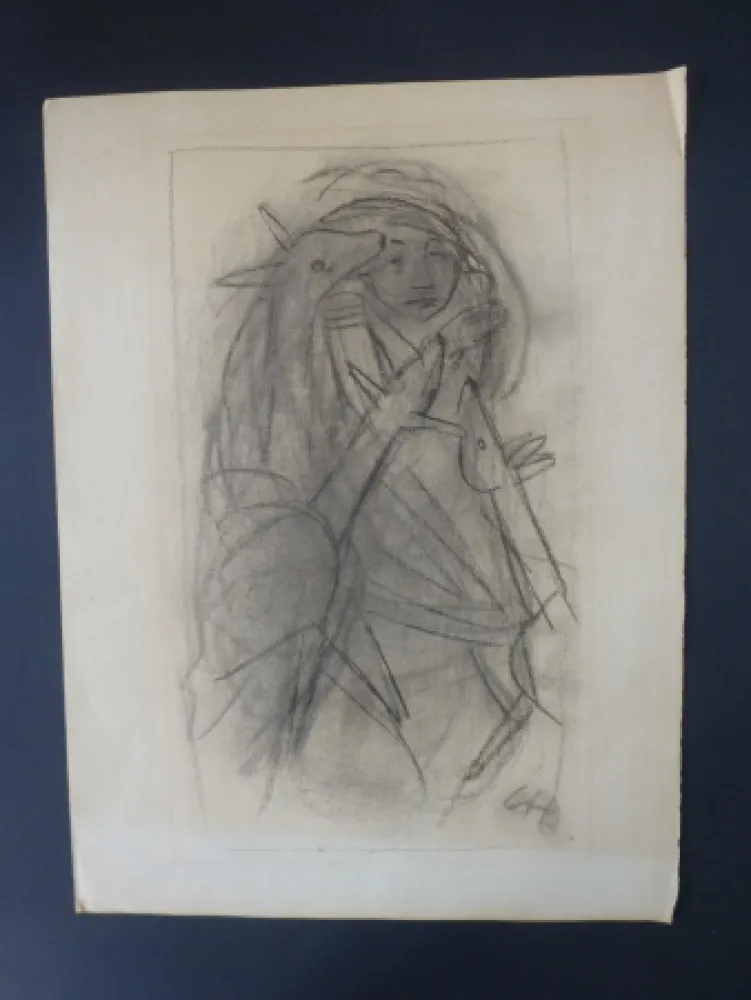 技術的なありません Hofer - Personnage avec animaux