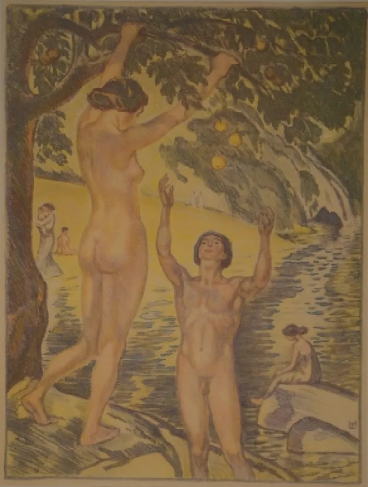 リトグラフ Hofmann - Reife Früchte