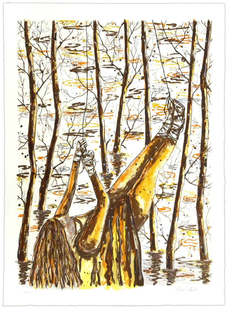 リトグラフ Holm - Sans titre 2