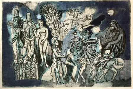 リトグラフ Holy - Naissance de l'Odyssée III