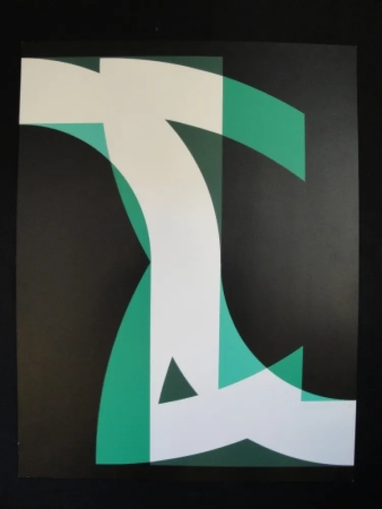 シルクスクリーン Honegger - Untitled