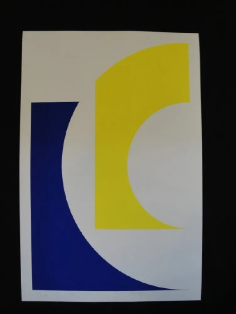 シルクスクリーン Honegger - Untitled