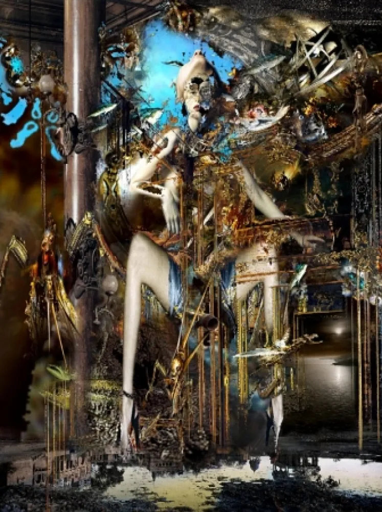 デジタル版画 Hornung - On a clear Day you will see Eternity