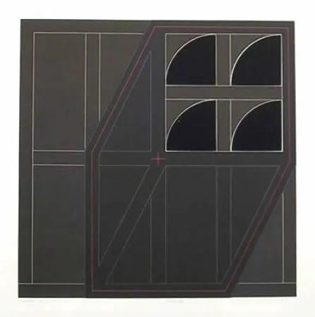 シルクスクリーン House - Series 40b