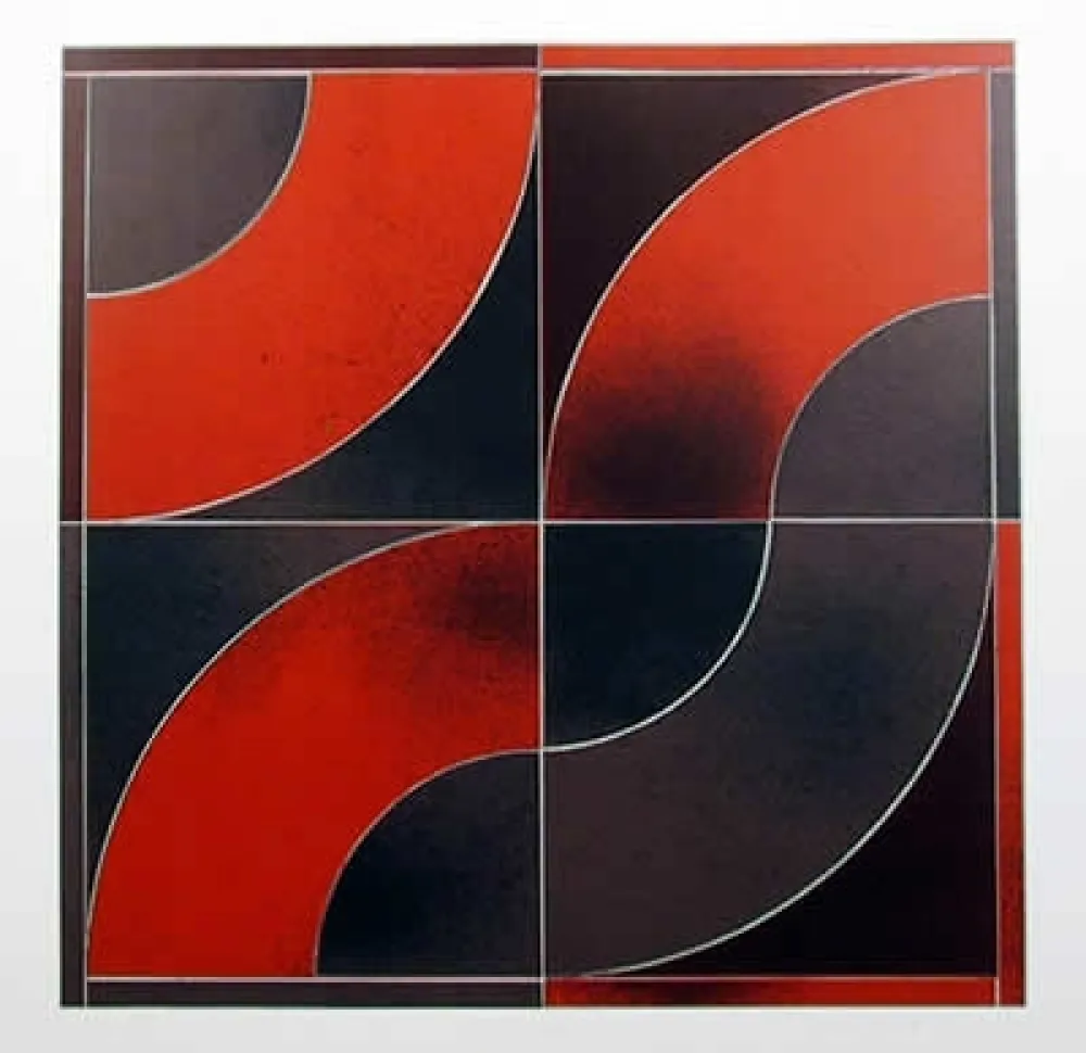 シルクスクリーン House - Untitled 2