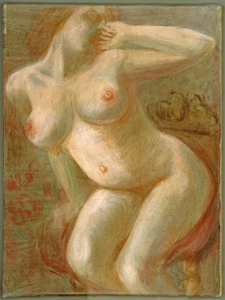 技術的なありません Hubbuch - Ohne Titel (Die müde Marianne).