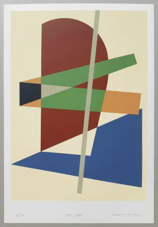 シルクスクリーン Huber - Composition 37