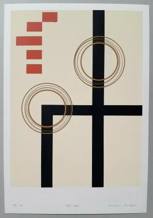 シルクスクリーン Huber - Composition 4 groupes