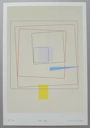 シルクスクリーン Huber - Costruzione 40