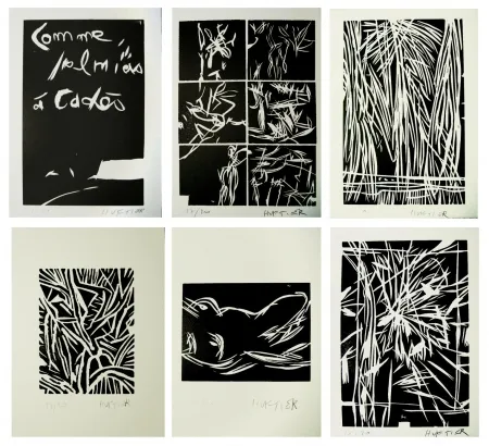 挿絵入り本 Huftier - Comme Palmiers à Cadès