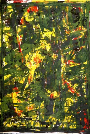 リトグラフ Huftier - Le mystère et le risque