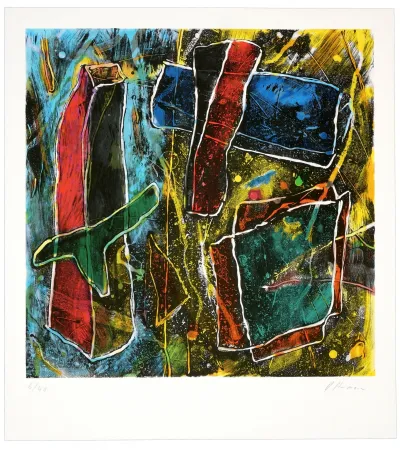 リトグラフ Humair - I