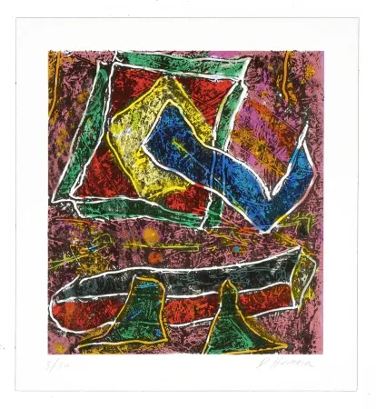 リトグラフ Humair - Vb