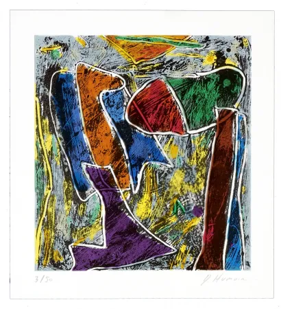 リトグラフ Humair - Vc