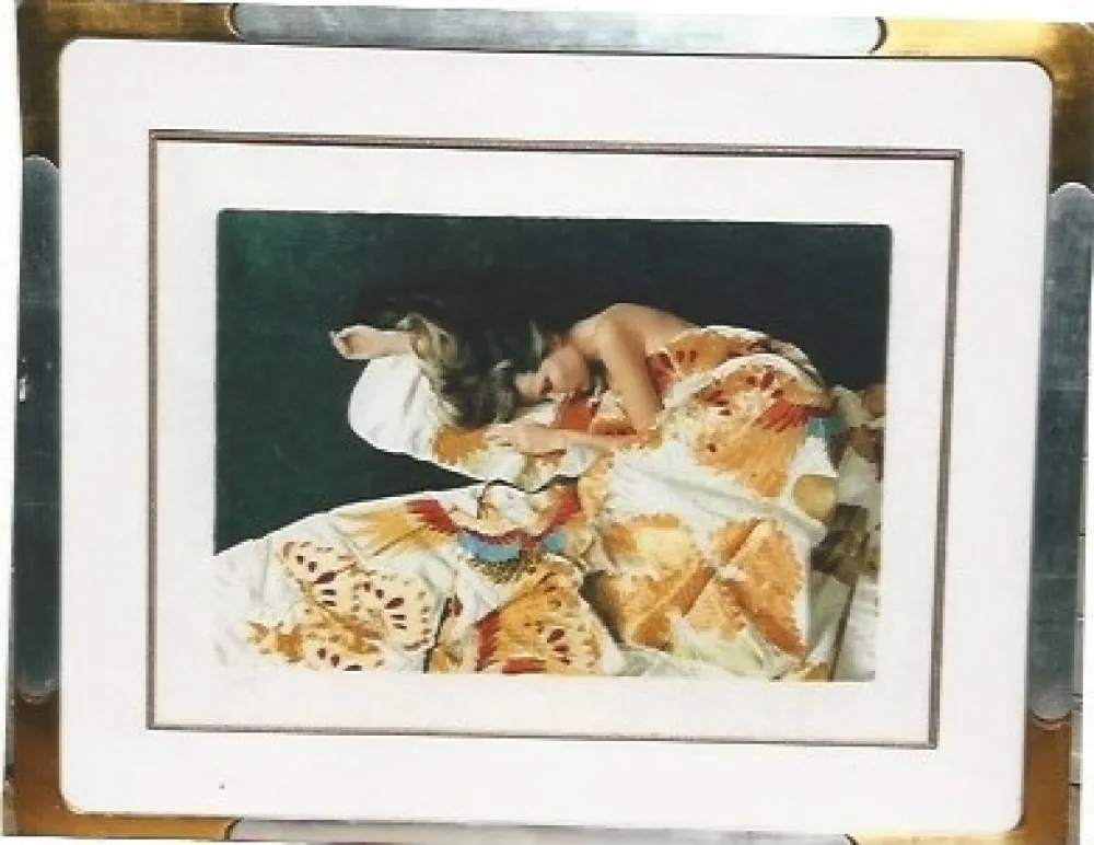 シルクスクリーン Hundertwasser - Die funfte Augenwaage