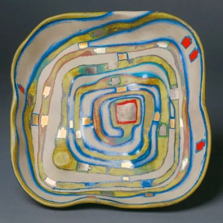 シルクスクリーン Hundertwasser - Spiralental