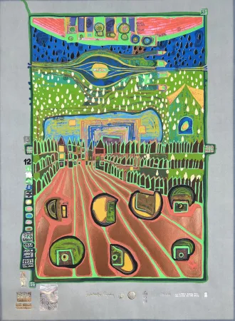 多数の Hundertwasser - Street for Survivors