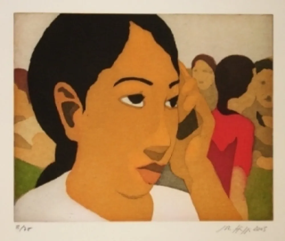 エッチングと　アクチアント Hüppi - Sans titre