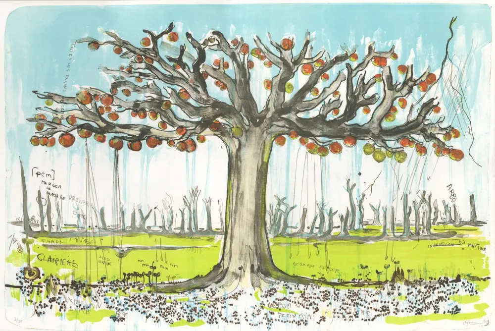 リトグラフ Hyber - Pépins